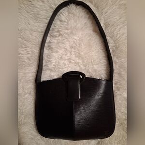 Authentic Louis Vuitton Epi Leather Shoulder Bag Black Vintage 1998 France